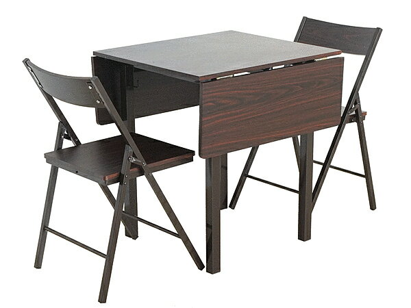 テーブル ダイニングテーブルセット 折りたたみ 椅子 収納 コンパクト バタフライ シンプル おしゃれ 省スペース
