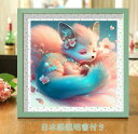 ダイヤモンドアート 初心者 5D 子狐 きつね 動物 DIY ビーズ絵画 モダン 手芸キット 壁飾り 刺繍ギット 手芸キット ゴールド バラ ローズ 蝶 パター...