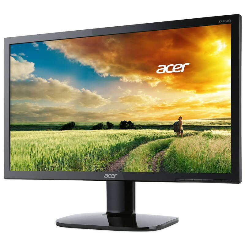 Acer エイサー KA220HQbid モニター 21.5インチ(22インチ) ブラック 1920x1080 1080p フルHD 全国送料無料 格安 ゲーミング switch PS3 PS4 対応 VESA規格対応 モニターアーム対応 省エネ コンパクト 薄型 在宅ワーク リモートワーク アウトレット 【中古在庫処分セール】