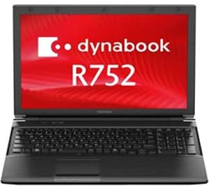 ポイン最大43.5倍!　薄型モバイルPC/中古パソコンPC/東芝 TOSHIBA DynaBook R752 【第3世代Core i5/8GBメモリ/新品SSD高速256GB/無線LAN/USB3.0/HDMI/eSATA/正規版Officeソフト搭載 15インチHD】 Windows10 Win10 テレワーク強力応援 安心ZERO ウイルスセキュリティ