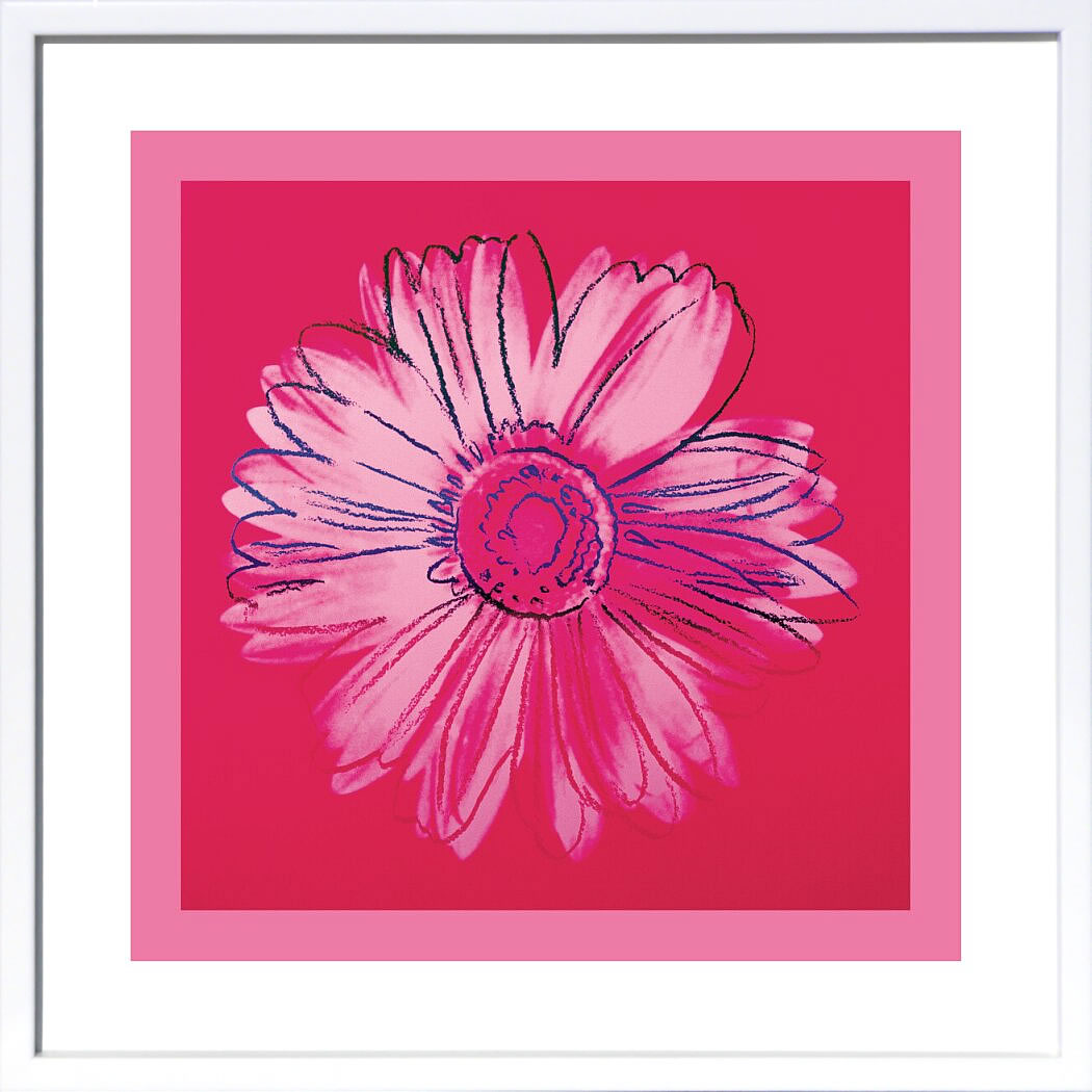 アンディ・ウォーホル ポスター 作品 猫 マリリン モンロー 花 キャンベルスープ 絵画 絵 複製画 版画 リトグラフ シルクスクリーン アートパネル ポップ アート インテリア フレーム付き 北欧 おしゃれアンディ・ウォーホル Daisy, c. 1982 (crimson & pink)