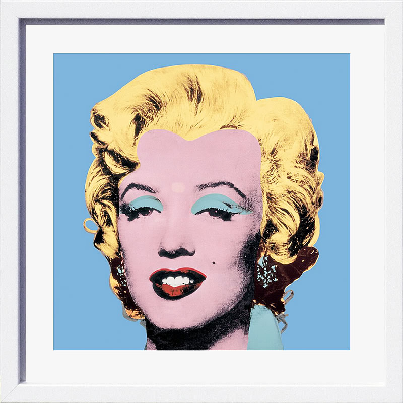 アンディ・ウォーホル ポスター 作品 猫 マリリン モンロー 花 キャンベルスープ 絵画 絵 複製画 版画 リトグラフ シルクスクリーン アートパネル ポップ アート インテリア フレーム付き 北欧 おしゃれアンディ・ウォーホル Shot Blue Marilyn, 1964