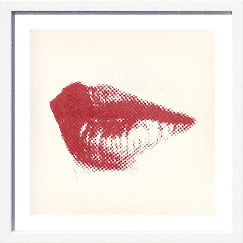 アンディ・ウォーホル ポスター 作品 猫 マリリン モンロー 花 キャンベルスープ 絵画 絵 複製画 版画 リトグラフ シルクスクリーン アートパネル ポップ アート インテリア フレーム付き 北欧 おしゃれアンディ・ウォーホル Page from Lips Book