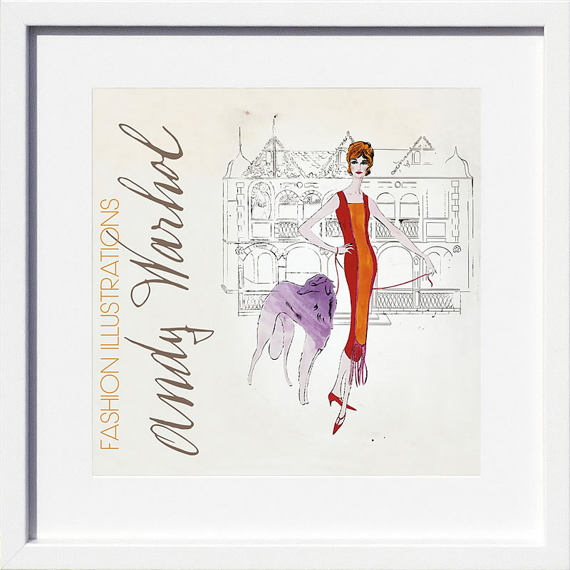 アンディ・ウォーホル ポスター 作品 猫 マリリン モンロー 花 キャンベルスープ 絵画 絵 複製画 版画 リトグラフ シルクスクリーン アートパネル ポップ アート インテリア フレーム付き 北欧 おしゃれアンディ・ウォーホル Female Fashion Figure, c.1959