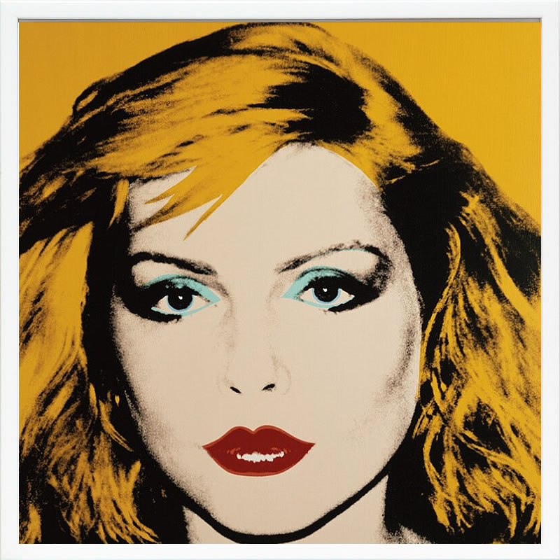 アンディ・ウォーホル ポスター 作品 猫 マリリン モンロー 花 キャンベルスープ 絵画 絵 複製画 版画 リトグラフ シルクスクリーン アートパネル ポップ アート インテリア フレーム付き 北欧 おしゃれアンディ・ウォーホル Debbie Harry,1980