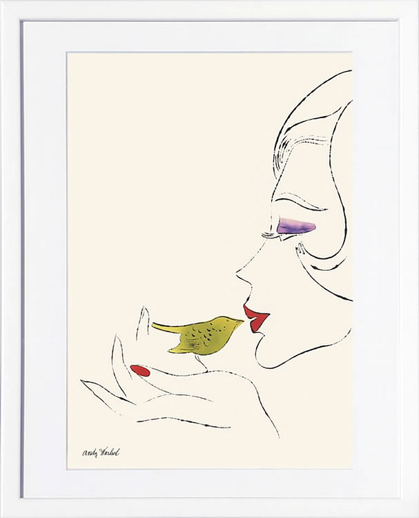 アンディ・ウォーホル ポスター 作品 猫 マリリン モンロー 花 キャンベルスープ 絵画 絵 複製画 版画 リトグラフ シルクスクリーン アートパネル ポップ アート インテリア フレーム付き 北欧 おしゃれアンディ・ウォーホル Untitled (female head), c. 1958