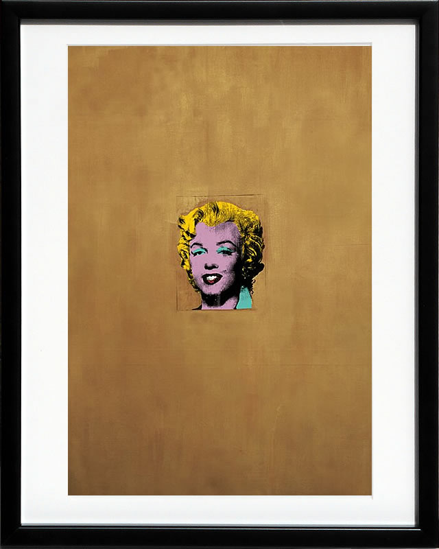 アンディ・ウォーホル ポスター 作品 猫 マリリン モンロー 花 キャンベルスープ 絵画 絵 複製画 版画 リトグラフ シルクスクリーン アートパネル ポップ アート インテリア フレーム付き 北欧 おしゃれアンディ・ウォーホル Gold Marilyn Monroe, 1962