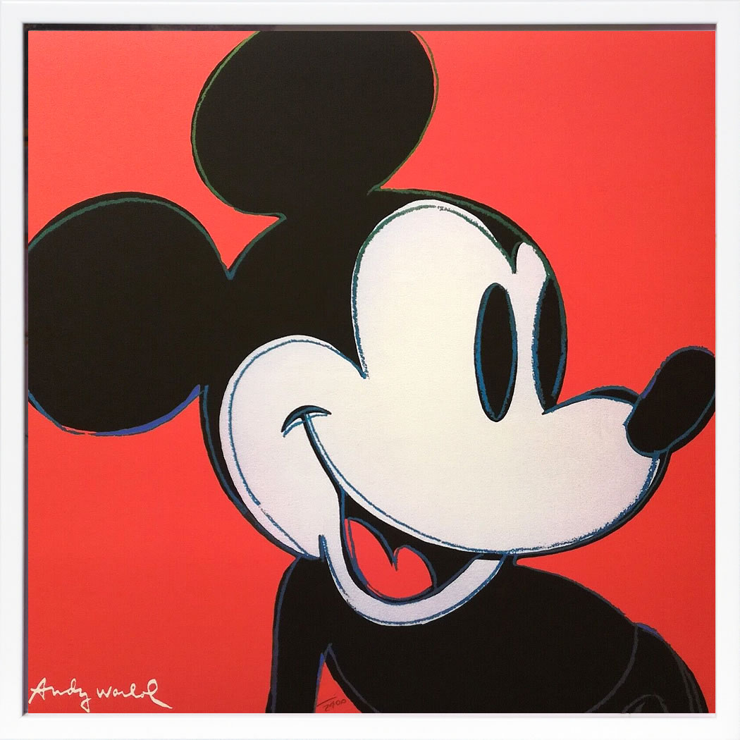 【新品未開封】アンディウォーホル　ミッキーマウス　レトロ　ジグソーパズル Amazon.co.jp: アートショップ フォームス アンディ ウォーホル