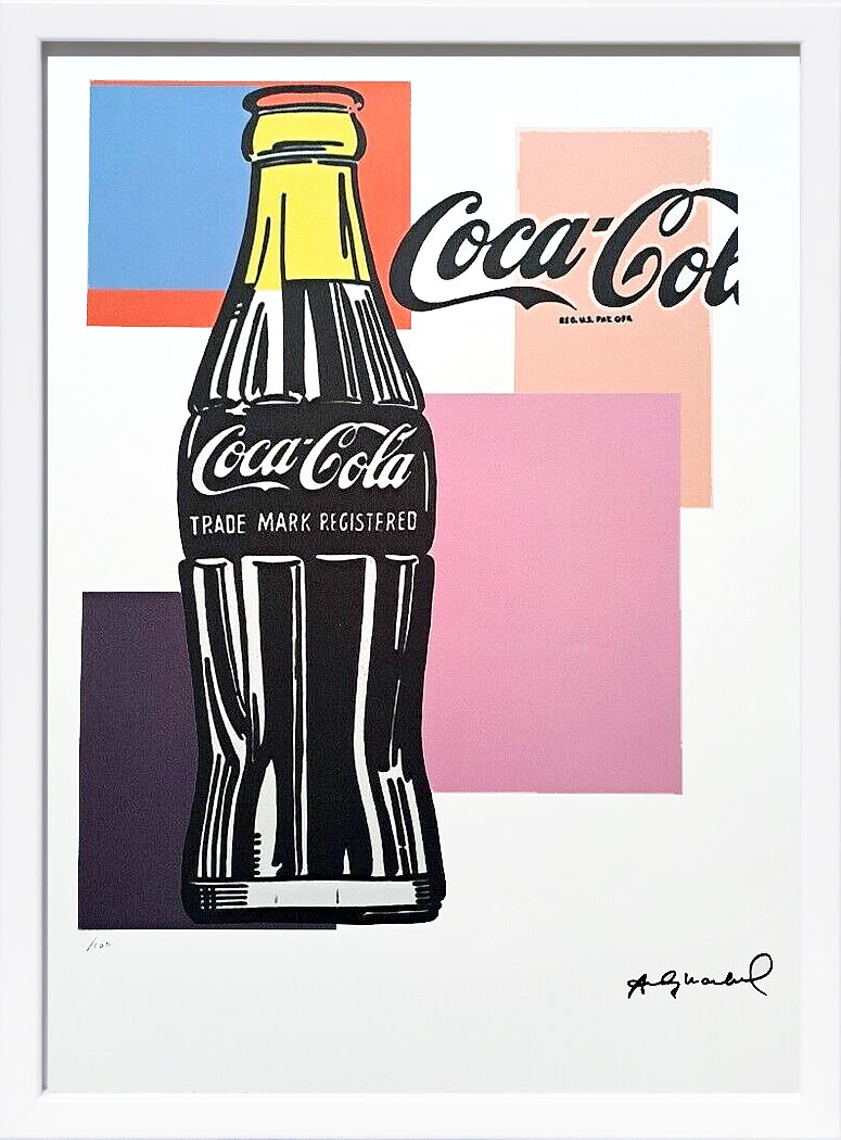 樂天商城 - アンディ・ウォーホル ポスター 作品 猫 マリリン モンロー 花 キャンベルスープ 絵画 絵 複製画 版画 リトグラフ シルクスクリーン アートパネル ポップ アート インテリア フレーム付き 北欧 おしゃれアンディ・ウォーホル Coca Cola