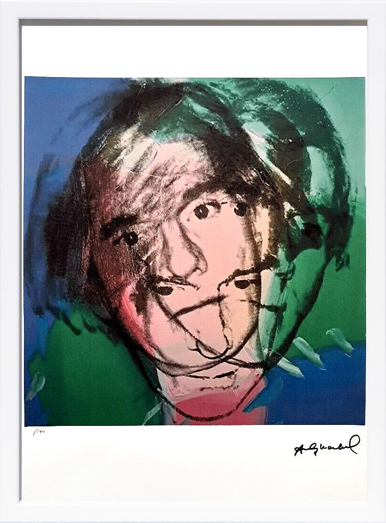 アンディ・ウォーホル ポスター 作品 猫 マリリン モンロー 花 キャンベルスープ 絵画 絵 複製画 版画 リトグラフ シルクスクリーン アートパネル ポップ アート インテリア フレーム付き 北欧 おしゃれアンディ・ウォーホル Self-Portrait