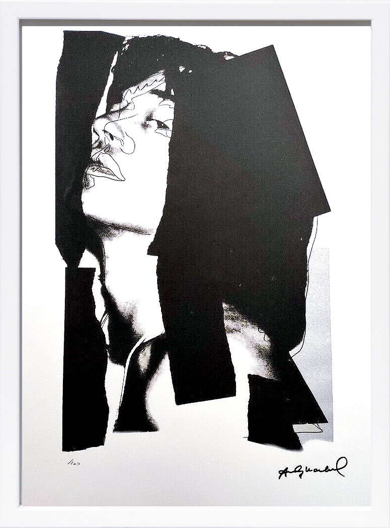 アンディ・ウォーホル ポスター 作品 猫 マリリン モンロー 花 キャンベルスープ 絵画 絵 複製画 版画 リトグラフ シルクスクリーン アートパネル ポップ アート インテリア フレーム付き 北欧 おしゃれアンディ・ウォーホル Mick Jagger