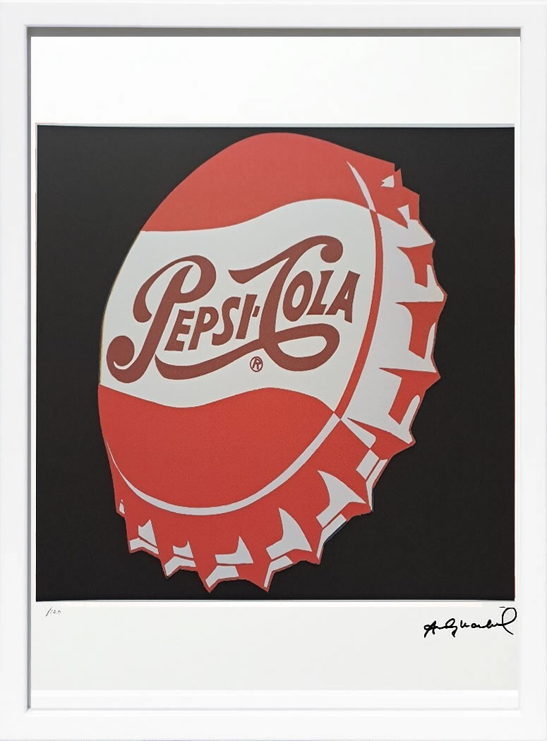 アンディ・ウォーホル ポスター 作品 猫 マリリン モンロー 花 キャンベルスープ 絵画 絵 複製画 版画 リトグラフ シルクスクリーン アートパネル ポップ アート インテリア フレーム付き 北欧 おしゃれアンディ・ウォーホル Pepsi-Cola