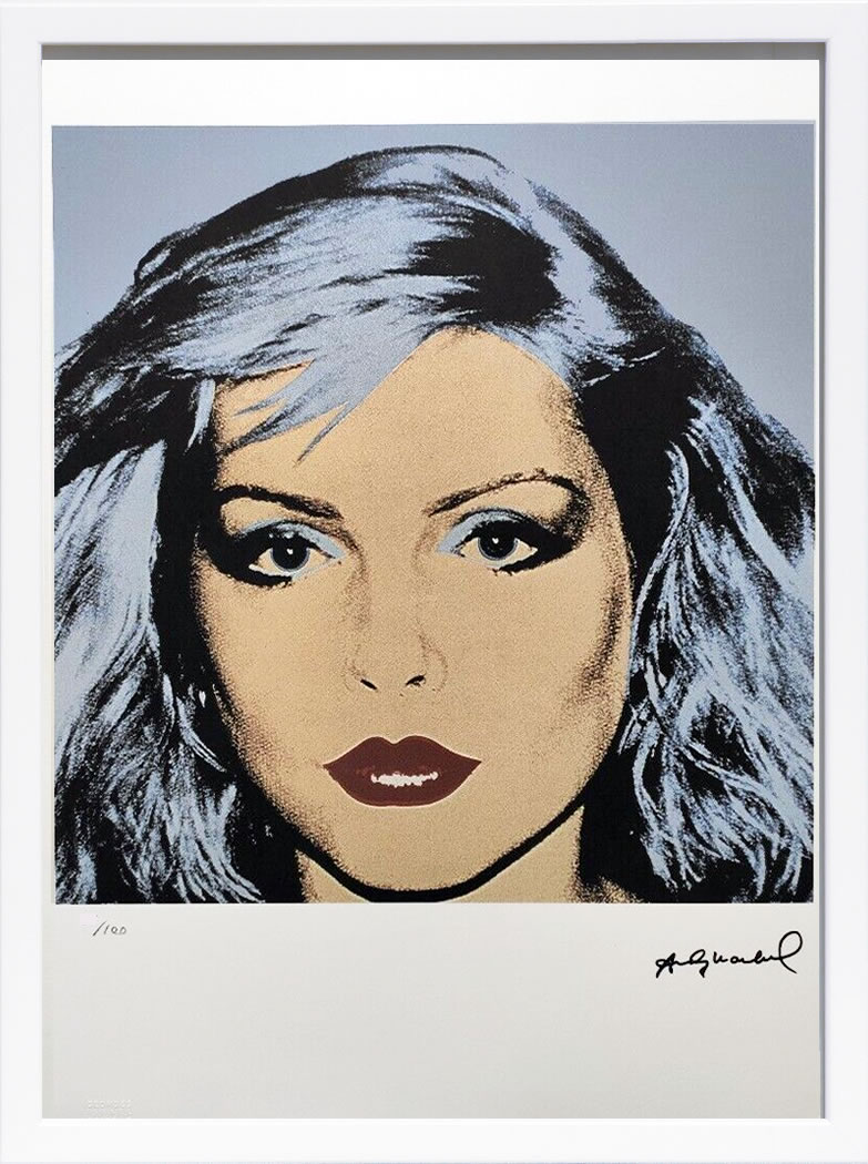 アンディ・ウォーホル ポスター 作品 猫 マリリン モンロー 花 キャンベルスープ 絵画 絵 複製画 版画 リトグラフ シルクスクリーン アートパネル ポップ アート インテリア フレーム付き 北欧 おしゃれアンディ・ウォーホル Debbie Harry