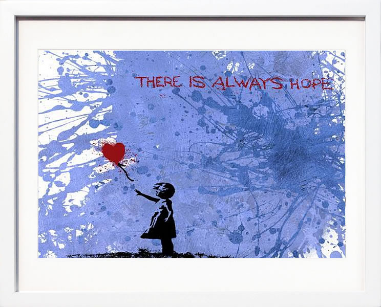 バンクシー 絵 絵画 アートパネル アート ポスター 版画 複製画 シルク スクリーン リトグラフ 作品 販売 風船と少女 ポップ アート 抽象画 アートフレーム インテリア フレーム付き 壁掛け 北欧 おしゃれバンクシー 128Balloon Girl