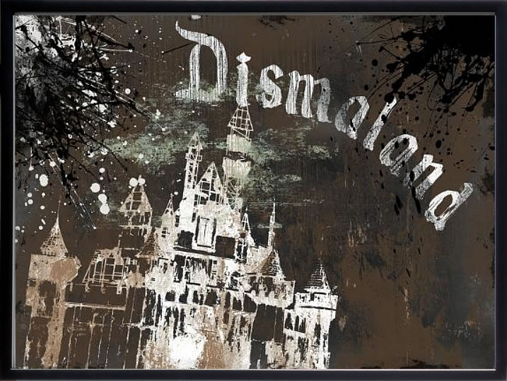 バンクシー 絵 絵画 アートパネル アート ポスター 版画 複製画 シルク スクリーン リトグラフ 作品 販売 風船と少女 ポップ アート 抽象画 アートフレーム インテリア フレーム付き 壁掛け 北欧 おしゃれバンクシー Dismal's Castle