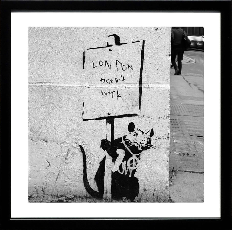 バンクシー 絵 絵画 アートパネル アート ポスター 版画 複製画 シルク スクリーン リトグラフ 作品 販売 風船と少女 ポップ アート 抽象画 アートフレーム インテリア フレーム付き 壁掛け 北欧 おしゃれバンクシー Chiswell Street1