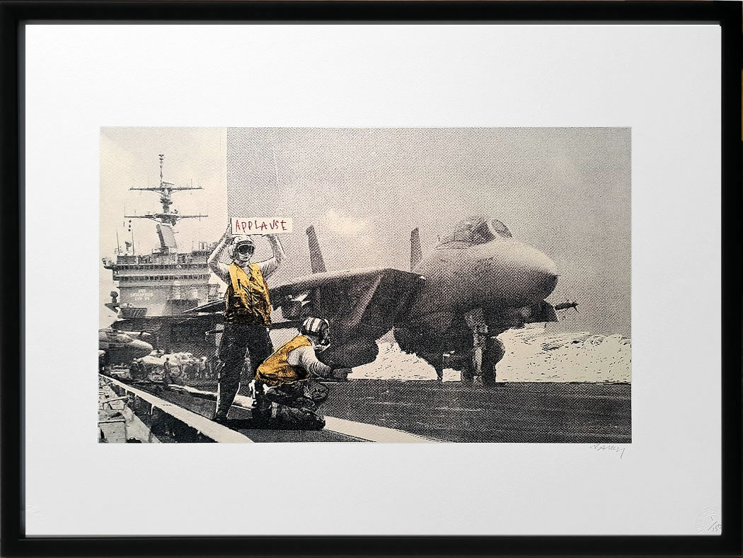 【COA証明書付】バンクシー 絵 絵画 アートパネル アート ポスター 版画 複製画 シルク スクリーン リトグラフ 作品 販売 風船と少女 ポップ アート 抽象画 アートフレーム インテリア フレーム付き 壁掛け 北欧 おしゃれバンクシー Applause