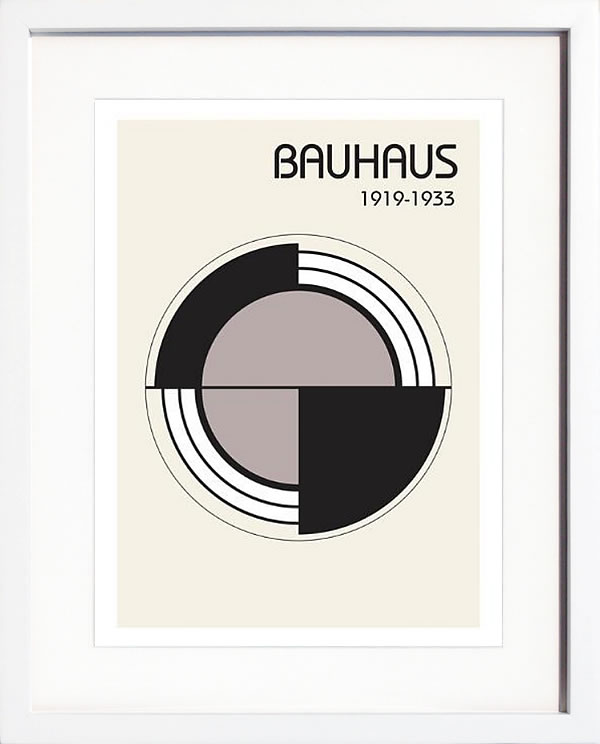 バウハウス BAUHAUS デザイン ポスター アートフレーム アートポスター アートパネル 絵画 絵 複製画 版画 作品 リトグラフ シルクスクリーン ミッドセンチュリー ポスター インテリア フレーム付き 抽象画 壁掛け 北欧 おしゃれバウハウス Bauhaus 2