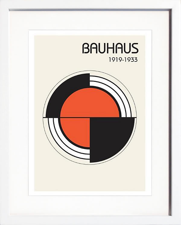 バウハウス BAUHAUS デザイン ポスター アートフレーム アートポスター アートパネル 絵画 絵 複製画 版画 作品 リトグラフ シルクスクリーン ミッドセンチュリー ポスター インテリア フレーム付き 抽象画 壁掛け 北欧 おしゃれバウハウス Bauhaus 1