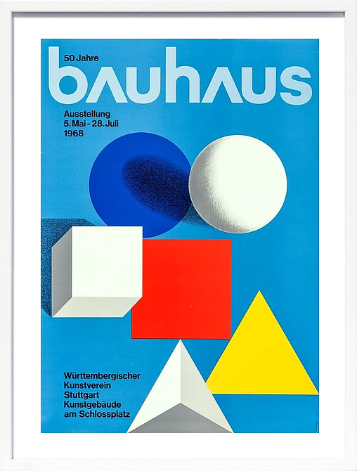 バウハウス BAUHAUS デザイン ポスター アートフレーム アートポスター アートパネル 絵画 絵 複製画 版画 作品 リトグラフ シルクスクリーン ミッドセンチュリー ポスター インテリア フレーム付き 抽象画 壁掛け 北欧 おしゃれバウハウス Bauhaus