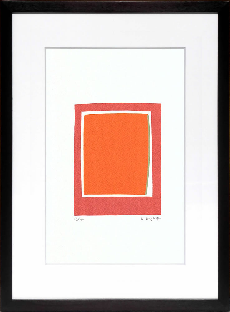 デニス デュプロック 絵画 絵 ポスター アートパネル アートポスター モダン アート 複製画 版画 リトグラフ シルクスクリーン 絵画インテリア フレーム付き 北欧 おしゃれデニス・デュプロック Soho (serigraph)