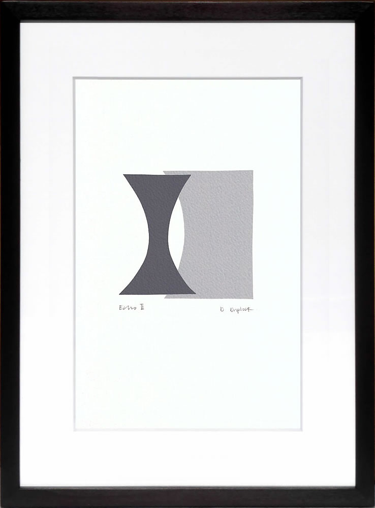 デニス デュプロック 絵画 絵 ポスター アートパネル アートポスター モダン アート 複製画 版画 リトグラフ シルクスクリーン 絵画インテリア フレーム付き 北欧 おしゃれデニス・デュプロック Echo II (serigraph)
