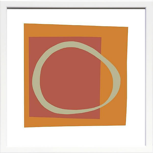 【ライセンスプリント】デュプロック 絵画 ポスター アートパネル モダン アート 絵 複製画 版画 抽象画 作品 リトグラフ シルクスクリーン アートフレーム インテリア フレーム付き 壁掛け 北欧 おしゃれデニス・デュプロック Omega