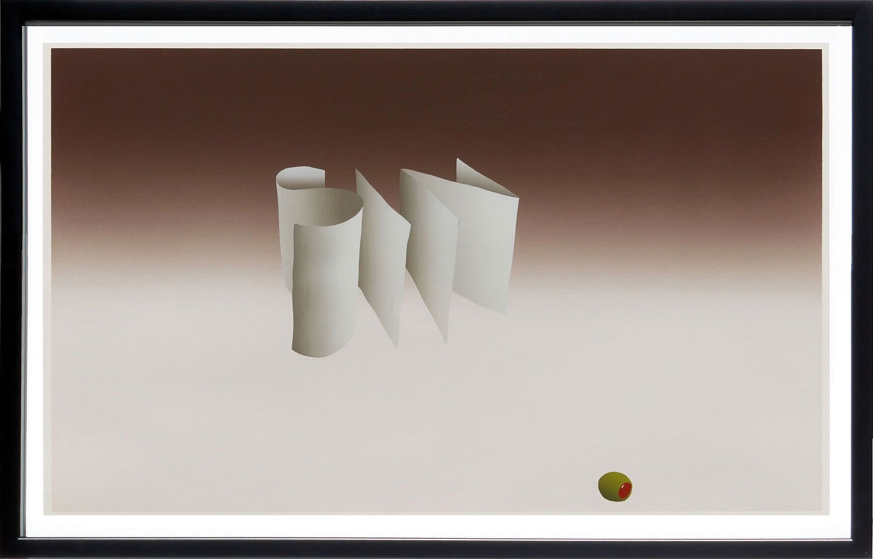 エド・ルシェ 絵画 絵 ポスター 複製画 版画 作品 リトグラフ シルクスクリーン アートパネル アートポスター ポップ アート インテリア フレーム付き 抽象画 壁掛け 北欧 おしゃれエド・ルシェ Sin with Olive