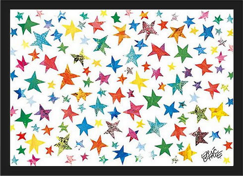 エリックカール ポスター グッズ はらぺこあおむし 絵画 絵 複製画 版画 作品 リトグラフ シルクスクリーン アートパネル アートポスター アートフレーム ナチュラル インテリア フレーム付き 壁掛け 北欧 おしゃれエリック・カール スター