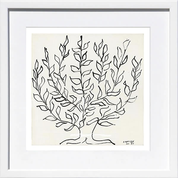 アンリ マティス 絵画 絵 ポスター アートパネル アートポスター リトグラフ モダン アート 低木 ダンス 複製画 版画 シルクスクリーン 絵画インテリア フレーム付き 北欧 おしゃれアンリ・マティス Le Platane