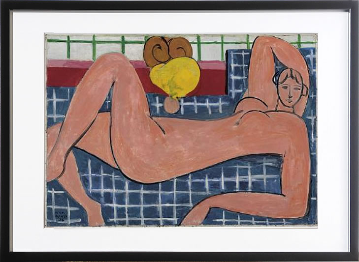 アンリ マティス 絵画 絵 ポスター アートパネル アートポスター リトグラフ モダン アート 低木 ダンス 複製画 版画 シルクスクリーン 絵画インテリア フレーム付き 北欧 おしゃれアンリ・マティス Nu Rose,1935