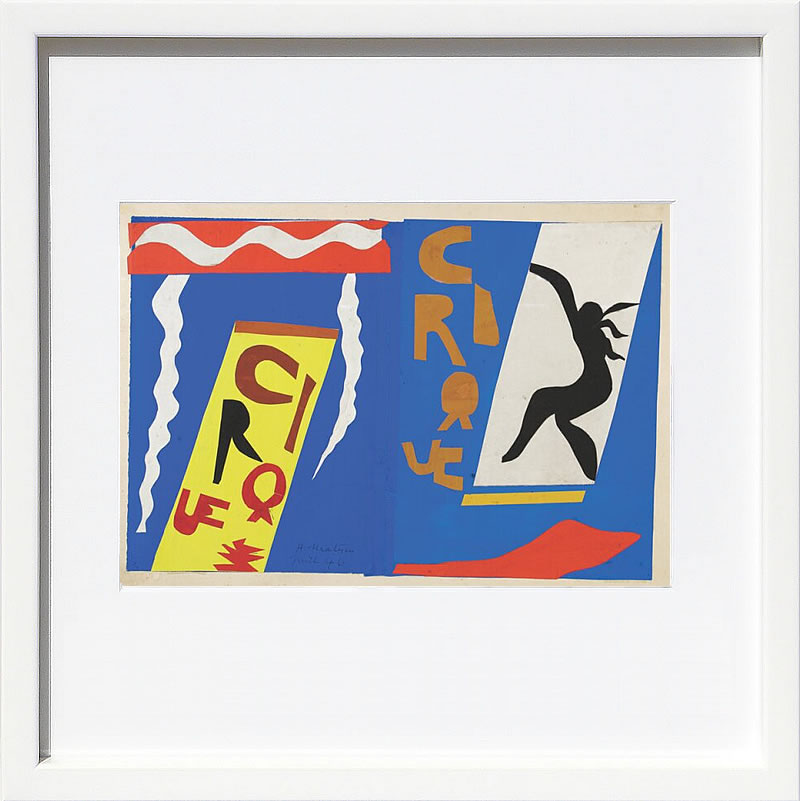 アンリ マティス 絵画 絵 ポスター アートパネル アートポスター リトグラフ モダン アート 低木 ダンス 複製画 版画 シルクスクリーン 絵画インテリア フレーム付き 北欧 おしゃれアンリ・マティス The Circus, July 1946