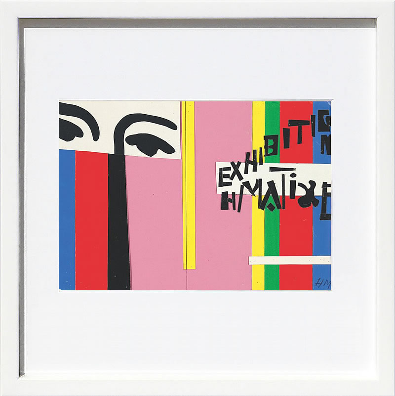 アンリ マティス 絵画 絵 ポスター アートパネル アートポスター リトグラフ モダン アート 低木 ダンス 複製画 版画 シルクスクリーン 絵画インテリア フレーム付き 北欧 おしゃれアンリ・マティス Design for cover of exhibition catalogue, 1951