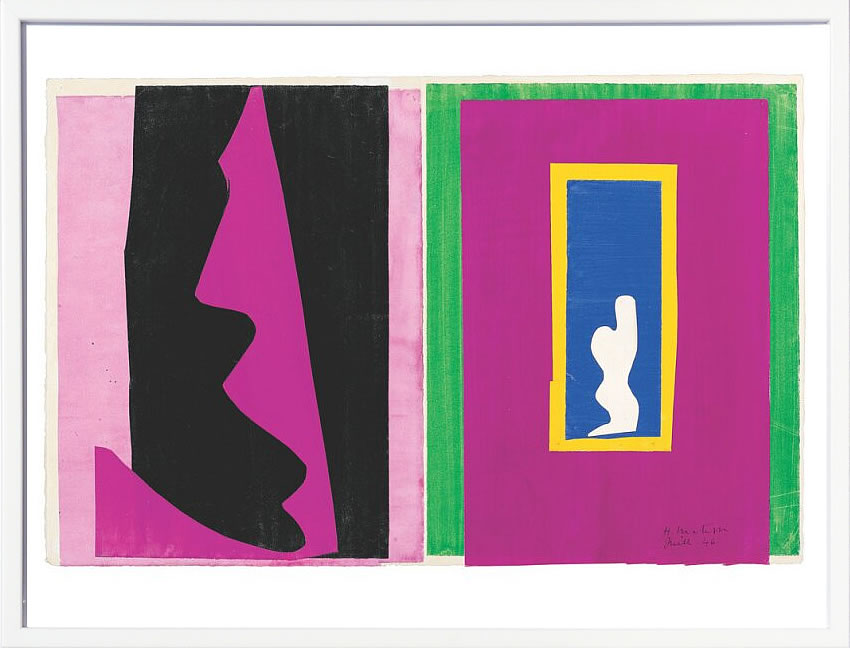 アンリ マティス 絵画 絵 ポスター アートパネル アートポスター リトグラフ モダン アート 低木 ダンス 複製画 版画 シルクスクリーン 絵画インテリア フレーム付き 北欧 おしゃれアンリ・マティス Destiny, 1946