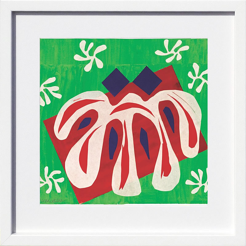 アンリ マティス 絵画 絵 ポスター アートパネル アートポスター リトグラフ モダン アート 低木 ダンス 複製画 版画 シルクスクリーン 絵画インテリア フレーム付き 北欧 おしゃれアンリ・マティス Two Masks (The Tomato), 1947
