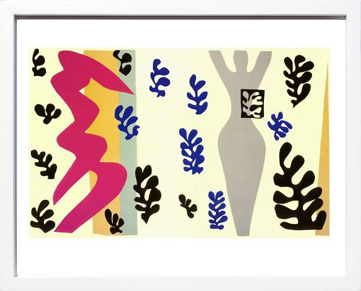 アンリ マティス 絵画 絵 ポスター アートパネル アートポスター リトグラフ モダン アート 低木 ダンス 複製画 版画 シルクスクリーン 絵画インテリア フレーム付き 北欧 おしゃれアンリ・マティス The Knife Thrower