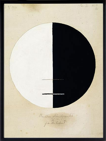 【ライセンスプリント】ヒルマ アフ クリント ポスター アート 絵 リトグラフ 版画 複製画 作品 シルクスクリーン アートパネル アートポスター アートフレーム インテリア フレーム付き 抽象画 壁掛け 北欧 おしゃれヒルマ・アフ・クリント Buddha's Standpoint