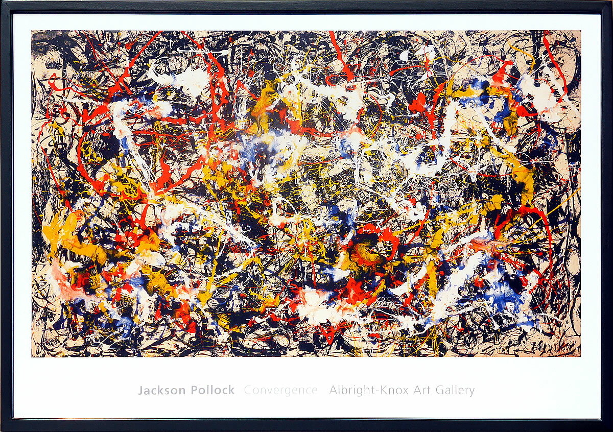 ジャクソン ポロック 絵画 ポスター 絵 アートパネル アートポスター モダン アート 複製画 版画 作品 ..
