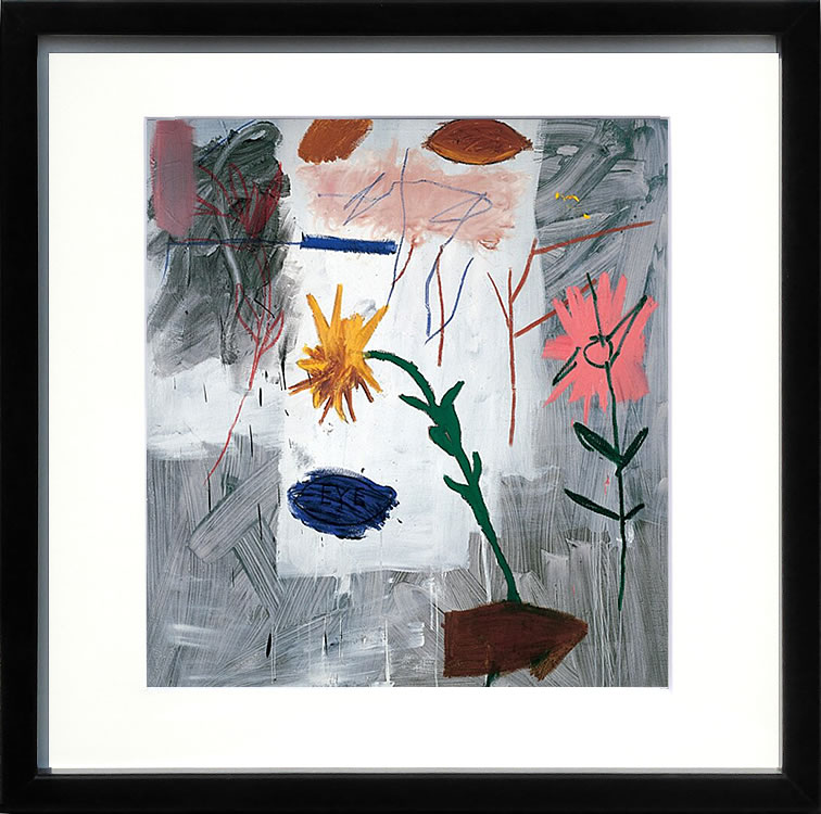 バスキア絵画 ポスター アートパネル アートポスター ポップ アート 絵 複製画 版画 抽象画 作品 リトグラフ シルクスクリーン アートフレーム インテリア フレーム付き 壁掛け 北欧 おしゃれジャン=ミシェル・バスキア Ass Killer,1984