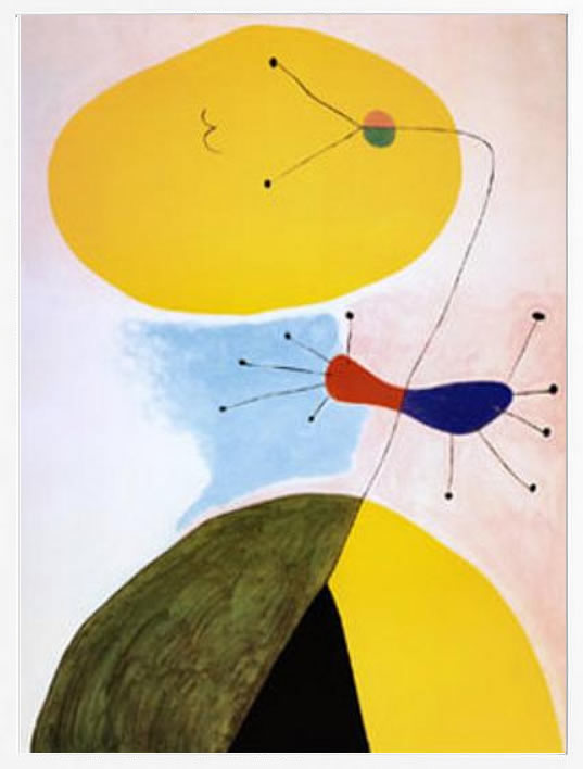 ジョアン ミロ 絵画 ポスター 絵 アートパネル アートポスター モダン アート 複製画 版画 作品 リトグラフ シルクスクリーン 絵画インテリア フレーム付き 壁掛け 北欧 おしゃれジョアン・ミロ Portrait