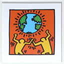 【ライセンスプリント】キース ヘリング 絵画 絵 商品 ポスター グッズ 複製画 版画 作品 リトグラフ シルクスクリーン アートパネル アートポスター ポップ...