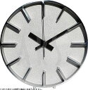 壁掛け時計 掛け時計 ウォールクロック Lemnos レムノス アズミ edge clock シルバー 電波時計ではありません おしゃれ シンプル 北欧 モダン...