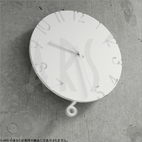 壁掛け時計 掛け時計 ウォールクロック Lemnos レムノス 寺田 尚樹 CARVED SWING 電波時計ではありません おしゃれ シンプル 北欧 モダン デザイナーズ アンティーク 高級 かわいい インテリア ギフト プレゼント 贈答品 新築祝い [2]