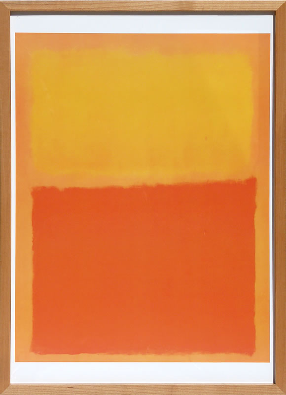 ޡ ݥ Mark Rothko ȥѥͥ  ̲    ݥ ƥꥢ  ѥͥ  礭 ե졼դ ȥե졼 ƥꥢȥѥͥ  󥢡 ݲޡ Orange and Yellow