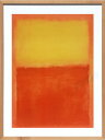 マーク・ロスコ ポスター Mark Rothko アートパネル モダン 北欧 玄関 絵画 アート ポスター インテリア オシャレ パネル 特大 大きい フレーム付き アートフレーム インテリアアートパネル おしゃれ モダンアート 抽象画マーク・ロスコ Orange and Yellow