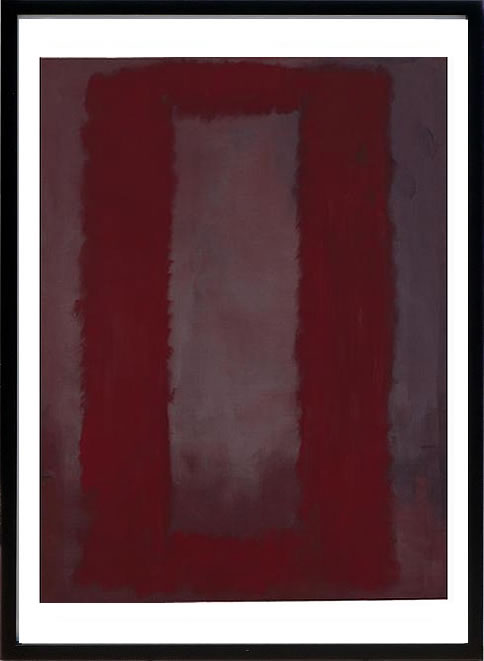 【ライセンスプリント】マーク ロスコ ポスター 絵画 アートパネル モダン アート 絵 複製画 版画 抽象画 作品 リトグラフ シルクスクリーン アートフレーム インテリア フレーム付き 壁掛け 北欧 おしゃれ 大きいマーク・ロスコ Mural, Section 4