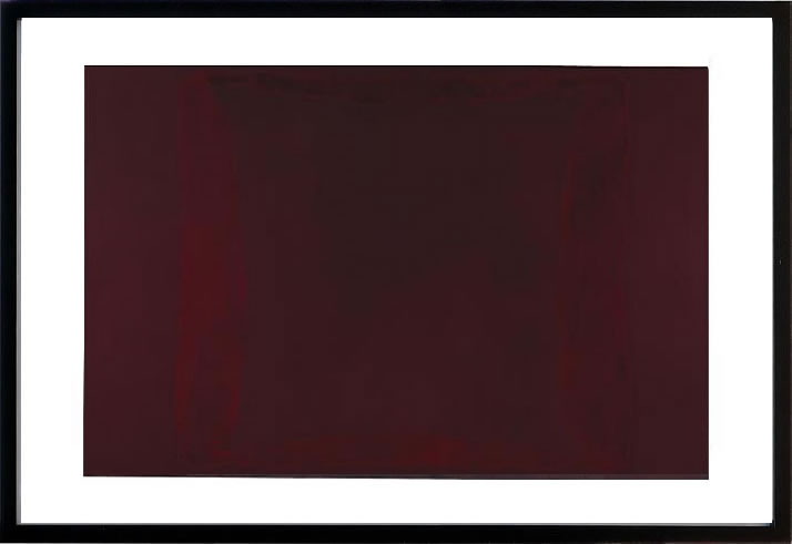 樂天商城 - マーク ロスコ ポスター 絵画 絵 アートパネル アートポスター モダン アート 複製画 版画 リトグラフ シルクスクリーン 絵画インテリア フレーム付き 北欧 おしゃれマーク・ロスコ Mural, Section 2 {Red on Maroon} [Seagram Mural]