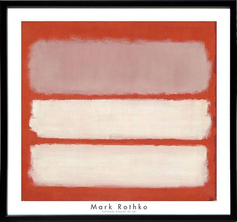 マーク ロスコ ポスター 絵画 絵 アートパネル アートポスター モダン アート 複製画 版画 リトグラフ シルクスクリーン 絵画インテリア フレーム付き 北欧 おしゃれマーク・ロスコ Untitled, 1958