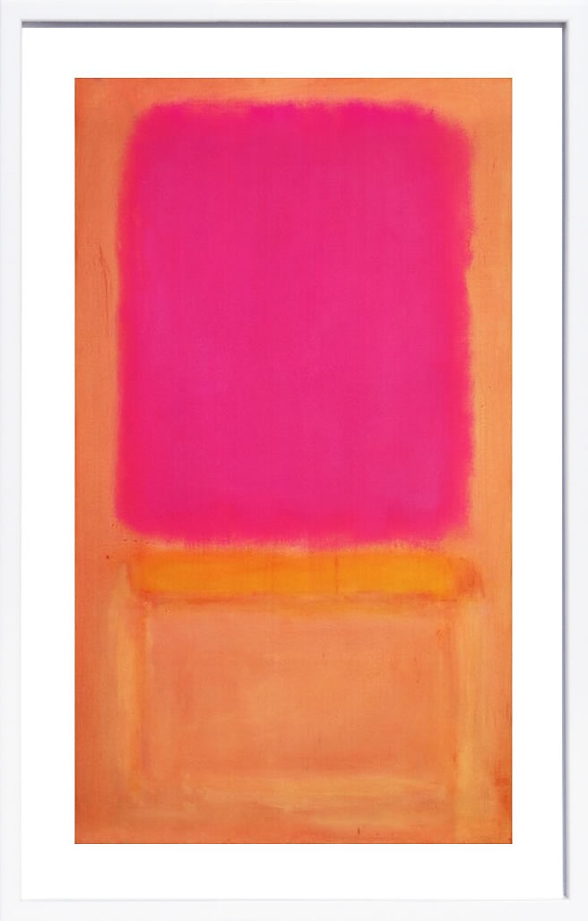 マーク ロスコ ポスター 絵画 絵 アートパネル アートポスター モダン アート 複製画 版画 リトグラフ シルクスクリーン 絵画インテリア フレーム付き 北欧 おしゃれマーク・ロスコ Violet Center, 1954