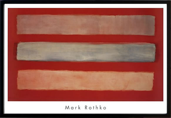 【ライセンスプリント】マーク ロスコ ポスター 絵画 アートパネル モダン アート 絵 複製画 版画 抽象画 作品 リトグラフ シルクスクリーン アートフレーム インテリア フレーム付き 壁掛け 北欧 おしゃれ 大きいマーク・ロスコ Untitled,1958